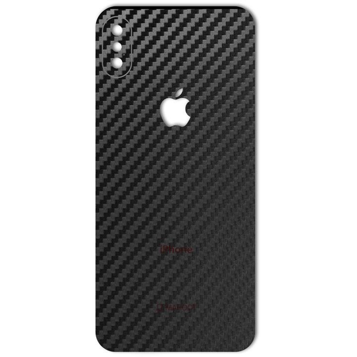 برچسب تزئینی ماهوت مدل Carbon-fiber Texture مناسب برای گوشی  iPhone X MAHOOT Carbon-fiber Texture Sticker for iPhone X